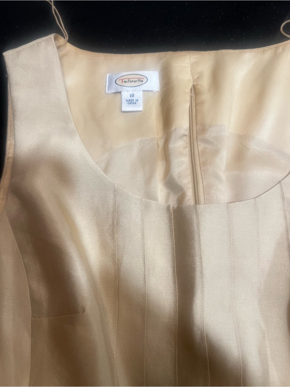 Talbots Silk and Cotton Blend Blazer and Tank Set - Picture 6 of 9
